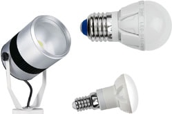 Светодиодные лампы для точечных светильников