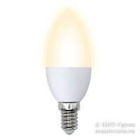 Светодиодная лампа-свеча для дома LED 6Вт=40Вт (LED-С37-6W/E14/FR/optim)