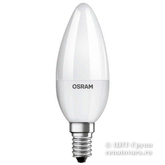 PARATHOM CLB40D 5,7W/827 230V E14 FR DIM 470lm d40x117 OSRAM LED-лампа светодиодная 4052899961784