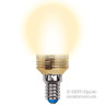 Светодиодная лампа-глоба LED 5Вт=40Вт для хрустальной люстры серия Crystal (LED-G45P-5W ALC02GD)