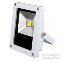Прожектор светодиодный LED 10Вт пластик (ULF-Q508-10W-IP65-white)