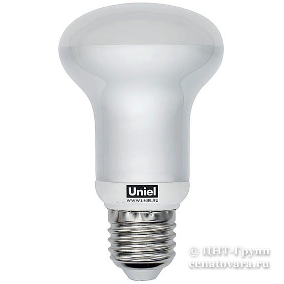 Лампа энергосберегающая 15Вт=75Вт рефлектор (ESL-RM63-CL-15)
