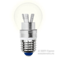 Светодиодная лампа-глоба LED 5Вт=40Вт для хрустальной люстры серия Crystal (LED-G45P-5W/Е27 ALC02GD)