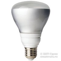 Лампа энергосберегающая 15Вт=75Вт рефлектор (ESL-RM80-CL-15)