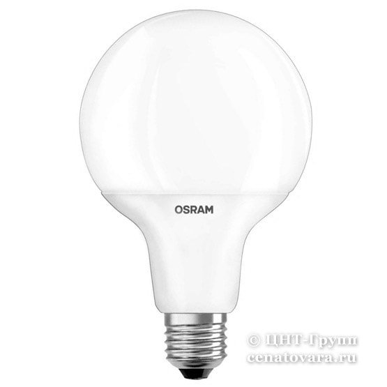 Parathom GLOBE95 60 7W/827 E27 FR 806lm D95x128 лампа OSRAM светодиодная 4052899959231