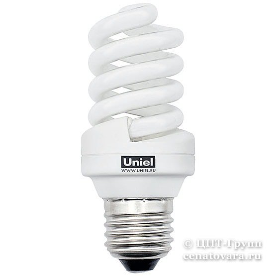 Лампа энергосберегающая 15Вт=75Вт спиральная (ESL-S11-15)