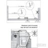 Светильник для бани и сауны цоколь Е14 40-60Вт LK-Капля HARVIA Фин. схема 2