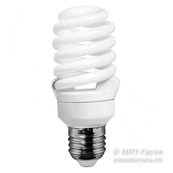 Лампа энергосберегающая 20Вт=100Вт спиральная (ESL-LE SP NT-20) 