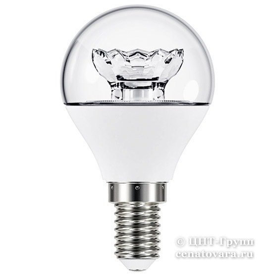 LS CLP 40 5.4W/830 (=40W) 220-240V CL E14 470lm 240* 15000h шарик OSRAM LED-лампа светодиодная 4052899971622