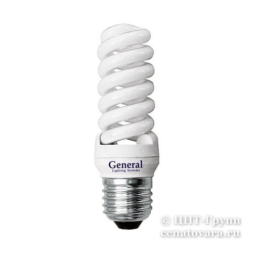 Лампа энергосберегающая 9Вт=45Вт спиральная (ESL-GFSP-9) 