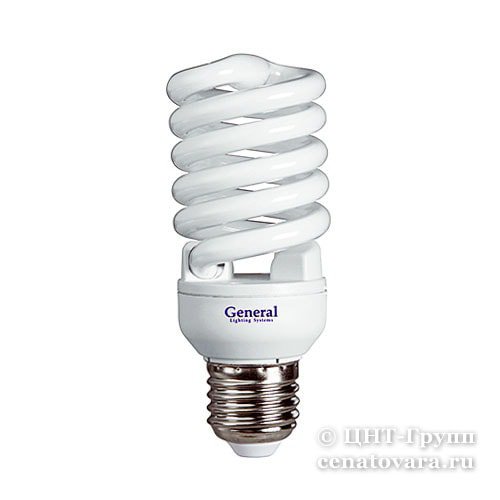 Лампа энергосберегающая 13Вт=65Вт спиральная (ESL-GSPN-13) 