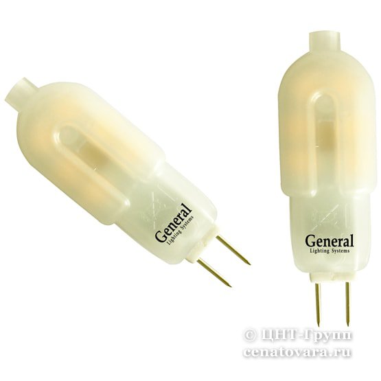 Лампа G4 светодиодная 3Вт 12V пластик матовый (GLDEN-G4-3-M-12)