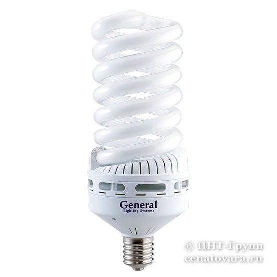 Лампа энергосберегающая 42Вт=210Вт спиральная (ESL-GSPH-42) 