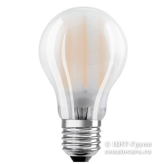 PARATHOM CLAS A 60 7W/827 230V FIL E27 806lm d60x110 - матовая - лампа OSRAM светодиодная 4058075817234