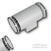 Фасадный светильник-прожектор светодиодный двухсторонний 130Вт (ДБУ-01-130-50)