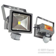 Светодиодный LED прожектор с датчиком движения 30Вт (K-FL-30W-IP65-Sensor)