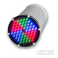 Фасадный светильник-прожектор светодиодный RGB двухсторонний 70Вт (ДБУ-01-70-RGB)