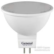 Лампа MR16 GU5.3 светодиодная 8Вт 220V матовая (GLDEN-MR16-8-230-GU5.3)