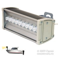 Фара дополнительная светодиодная 20Вт на спецтехнику (прожектор headlamp-LED-А56-05 20Вт 12В тип Ш)