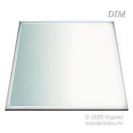 LED панель светодиодная ультратонкая Q121 33Вт диммируемая 595х595х9 (ULP-Q121-6060-33-DIM-silver)
