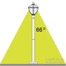 Светильник светодиодный фонарь уличный 7Вт IP44 (UNITE-12603H-985-7W-IP44)