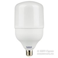 Светодиодная лампа мощная 50Вт=400Вт (GLDEN-HPL-50-230-E27)