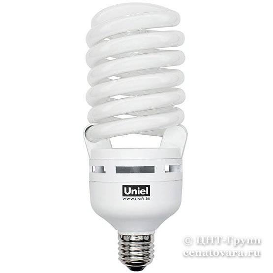 Лампа энергосберегающая 45Вт=225Вт спиральная (ESL-S41-45)
