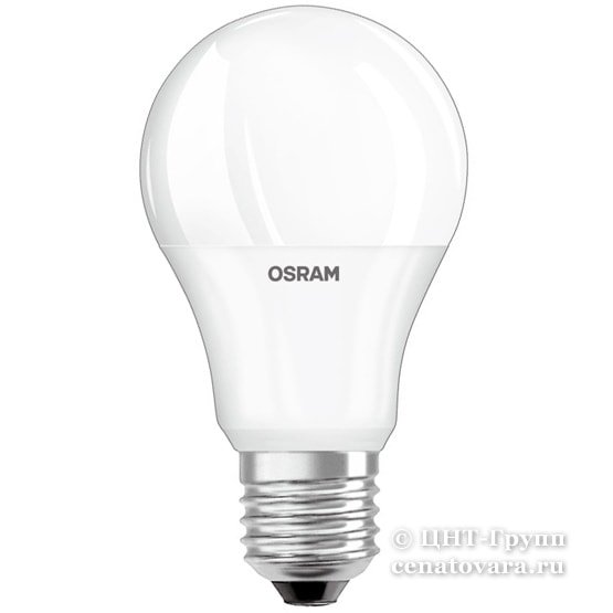 PARATHOM CLASSIC А 60 9W/827 FR DIM E27 806 lm d62x108 матовая- лампа OSRAM светодиодная 4058075027039