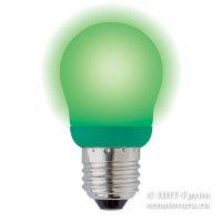 Лампа энергосберегающая 9Вт=45Вт зеленая (ESL-G45-9/GREEN/E27)