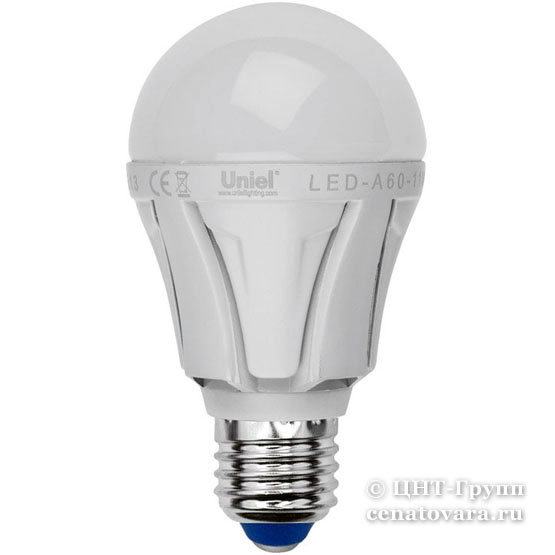 Светодиодная диммируемая лампа LED 11Вт=100Вт серия Palazzo Dim (LED-A60-11W/FR/DIM ALP01WH)