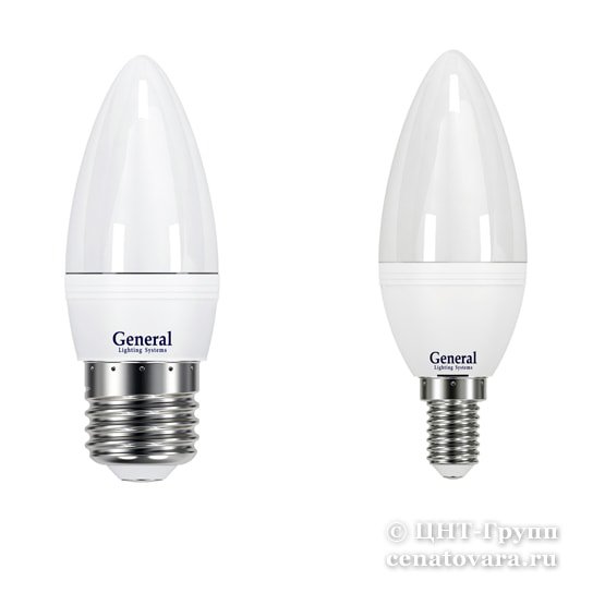 Лампа светодиодная 8Вт свеча CF матовый филамент (GLDEN-CF-8-230) 