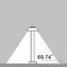 Светильник светодиодный уличный столбик 6Вт IP54 (SPRIL-2252S-800-6W-IP54)