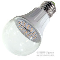 Лампа для растений светодиодная 10Вт фитолампа для рассады и выращивания растений (LED-A60-10W/E27-fito)