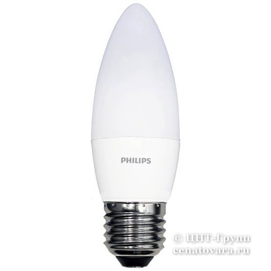 ESS LEDCandle 6.5-60W E27 827 B38 FR 615lm - лампа PHILIPS светодиодная 871869676335300